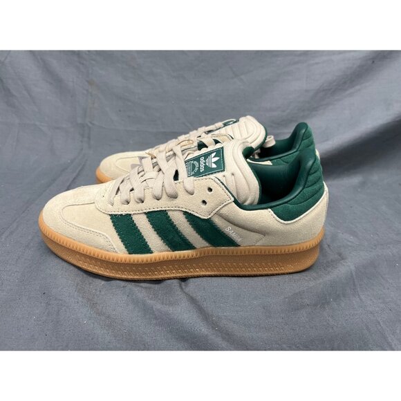 Adidas Boys Samba XLG Sneakers Suede Green White Gum Size 5 NEW NO BOX! - Picture 3 of 11
